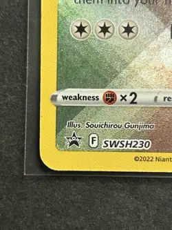 Radiant Eevee SWSH230 NM - Black Star Promo Pokemon GO Promo 2022 - Image 3