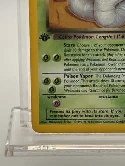 Pokemon Dark Arbok Team Rocket 1st Edition Holo Rare 2/82 - Image 4