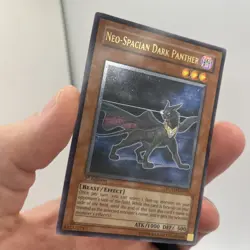 Yugioh Neo-Spacian Dark Panther POTD-EN005 Ultimate Rare 1st Ed LP - Image 2