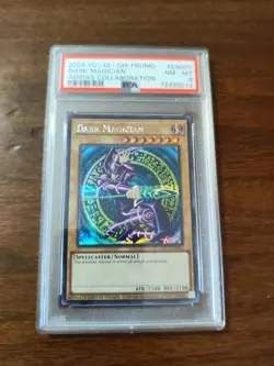 Yu-Gi-Oh! Dark Magician Adidas Promo Secret Rare ADC1-EN001 PSA 8 - Image 2