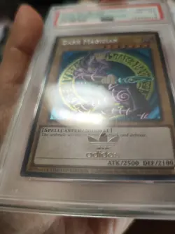 Yu-Gi-Oh! Dark Magician Adidas Promo Secret Rare ADC1-EN001 PSA 8 - Image 3