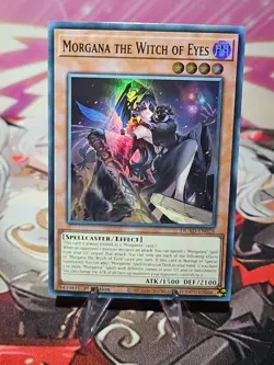 Yu-Gi-Oh! Morgana the Witch of Eyes DUAD-EN026 Super Rare 1st Edition NM - Image 1