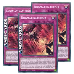 3x DOGMATIKATURGIA • (Dogmatikaturgy) • Comune • DIFO IT073 • 1Ed • YUGIOH! - Image 1