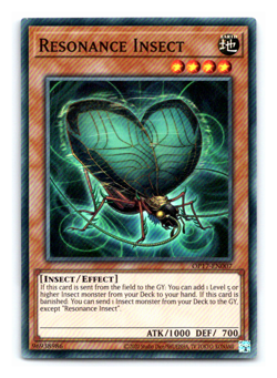 Resonance Insect - OP17-EN007 - Super Rare - Yugioh - Image 1