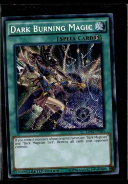 Yu-Gi-Oh! Dark Burning Magic LDK2-ENS05 Limited Ed NM 3 Card Lot - Image 1