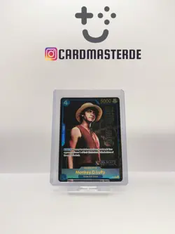 One Piece Card Game Monkey D Luffy P-055 Live Action Edition Promo English Foil - Image 1