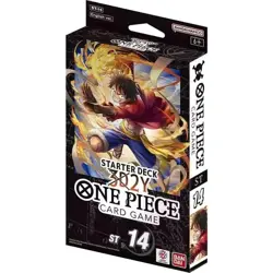 ONE PIECE CARD GAME 3D2Y STARTER DECK (ST-14) 51 Cards ENGLISH SEALED - Image 1