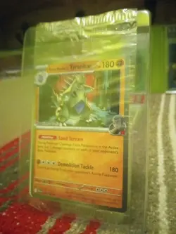 Pokemon Center Stamped Team Rockets Tyranitar Promo 096/182 Sealed !!MINT!! - Image 3