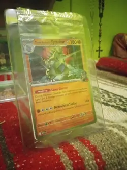 Pokemon Center Stamped Team Rockets Tyranitar Promo 096/182 Sealed !!MINT!! - Image 4