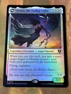 1x FOIL BRUNA, THE FADING LIGHT- Innistrad - MTG - NM - Magic the Gathering - Image 1