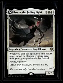 Bruna, the Fading Light - 14 - INR - NM - MTG Magic the Gathering - Image 1