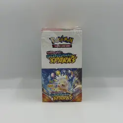 Pokemon TCG Scarlet Violet Surging Sparks Half Booster Box (18 Packs) New Sealed - Image 1