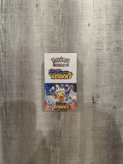 Pokemon TCG Scarlet & Violet Surging Sparks Half Booster Box (18 Packs) - Sealed - Image 1