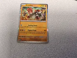OFFICIAL POKEMON CARD GROUDON 049/131 RARE HALO One of the cheapest on ebay - Image 1