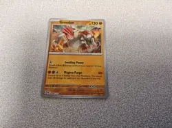 OFFICIAL POKEMON CARD GROUDON 049/131 REVERSE HALO One of the cheapest on ebay - Image 1