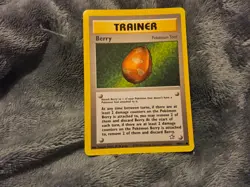 OFFICIAL POKEMON CARD TRAINER BERRY 99/111 EXCELLENT CONDITION - Image 1