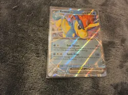 OFFICIAL POKEMON CARD KELDEO EX 030/086 RARE - Image 1