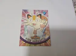 OFFICIAL POKEMON CARD TOPPS #52 MEOWTH EXCELLENT CONDITION - Image 1