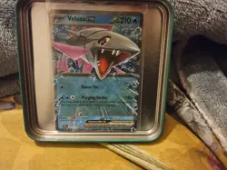 OFFICIAL POKEMON CARD VELUZA EX 043/159 RARE - Image 1