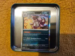 OFFICIAL POKEMON CARD NIDOKING 034/165 One of the cheapest on ebay RARE HOLO - Image 1