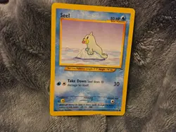 OFFICIAL POKEMON CARD SEEL 81/105 EXCELLENT CONDITION - Image 1