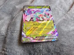 OFFICIAL POKEMON CARD RABSCA EX 025/182 RARE - Image 1