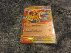 OFFICIAL POKEMON CARD MEGA CAMERUPT EX 022/132 RARE - Image 1