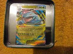 OFFICIAL POKEMON CARD MEGA VENUSAUR MEGA EVOLUTION 003/132 RARE - Image 1