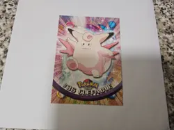 OFFICIAL POKEMON CARD TOPPS CLEFABLE #36 EXCELLENT CONDITION - Image 1