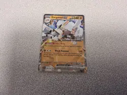 OFFICIAL POKEMON CARD GARGANACL EX 089/142 RARE - Image 1