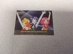 OFFICIAL POKEMON CARD TOPPS #EP7 WATER FLOWERS OF CERULEAN CITY - Image 1