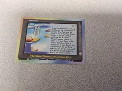 OFFICIAL POKEMON CARD TOPPS #EP7 WATER FLOWERS OF CERULEAN CITY - Image 2
