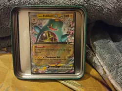 OFFICIAL POKEMON CARD BELLIBOLT EX 053/159 RARE - Image 1