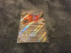 OFFICIAL POKEMON CARD SCIZOR EX 111/162 RARE - Image 1