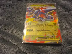 OFFICIAL POKEMON CARD MEGA HERACROSS EX 004/094 RARE - Image 1