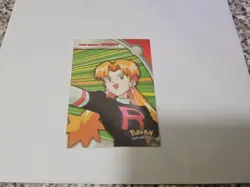 OFFICIAL POKEMON CARD TOPPS TEAM ROCKET CASSIDY GOOD/ OK conditon - Image 1