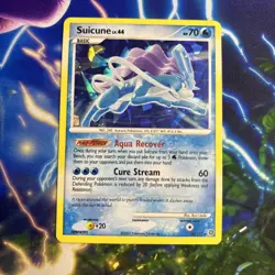 Suicune - (Cracked Ice Holo) 019/132 Miscellaneous Cards & Products Holo - Image 3