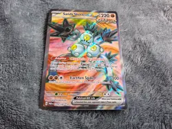 OFFICIAL POKEMON CARD SANDY SHOCKS EX RARE 228/182 - Image 1