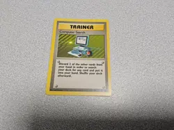 OFFICIAL POKEMON CARD TRAINER COMPUTER SEARCH 71/102 Rare - Image 1