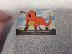 OFFICIAL POKEMON CARD TOPPS #EP11 CHARMANDER good CONDITION - Image 1