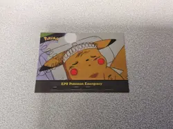 OFFICIAL POKEMON CARD TOPPS #EP2 POKEMON EMERGENCY good CONDITION - Image 1