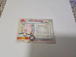OFFICIAL POKEMON CARD TOPPS #113 CHANSEY EXCELLENT CONDITION - Image 2