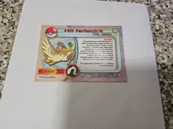 OFFICIAL POKEMON CARD TOPPS FARFETCH'D #083 EXCELLENT CONDITION - Image 2