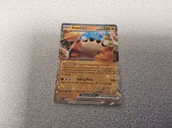 OFFICIAL POKEMON CARD KLAWF EX 120/197 RARE - Image 1