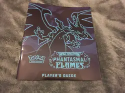 OFFICIAL POKEMON CARD PLAYER'S GUIDE BOOK PHANTASMAL FLAMES - Image 1
