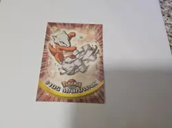 OFFICIAL POKEMON CARD TOPPS #105 MAROWAK EXCELLENT CONDITION - Image 1