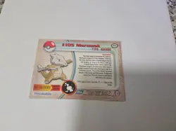 OFFICIAL POKEMON CARD TOPPS #105 MAROWAK EXCELLENT CONDITION - Image 2