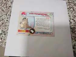 OFFICIAL POKEMON CARD TOPPS KANGASKHAN #115 EXCELLENT CONDITION - Image 2
