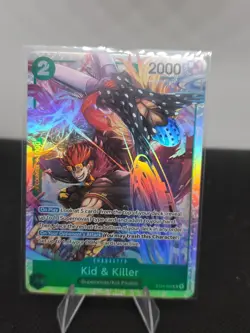 Kid & Killer - ST24-002 - SR Holo - One Piece Card Game N/M - Image 1