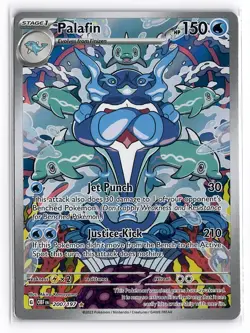 Pokemon TCG: Obsidian Flames Palafin 200/197 OBF EN Illustration Rare IR - Image 1